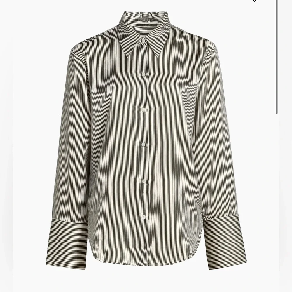 Citizens Of Humanity Camilia Striped Cotton-Silk Shirt
Size S - Picture 5 of 10